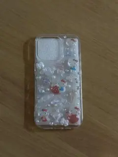 ハローキティ デコレーション iPhoneケース 16Pro