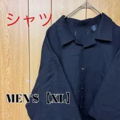 TS102【US輸入】半袖シャツ【メンズXL相当】ブラック
