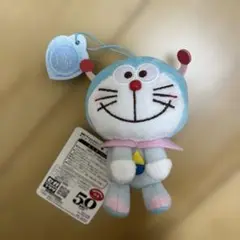 新品　ドラえもん　ぬいぐるみ　キーホルダー　＆y♡u