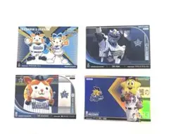 プロ野球オーナーズリーグ　横浜DeＮAベイスターズマスコットカード　4枚セット