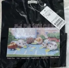 黒のみ　リセマイン　新品未開封　もぐもぐモルカーTシャツ 100cm