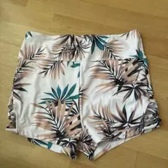 SHEIN:トロピカルパーム柄 水着 パンツ Lサイズ