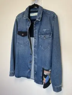 【正規品】オフホワイト Off-White デニムシャツ【19SS】