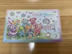 ダッフィ&フレンズ ディズニーシー カラフルハピネス 空き缶