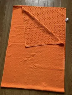 ヨガマット タオル 183×63 オレンジ色