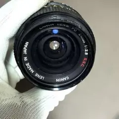 キヤノン EF + FD 24mm F2.8 SSC (一部動作確認済、送料込) キヤノン EF + FD 24mm F2.8 SSC (一部動作確認済、送料込)