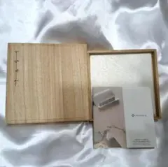 すずがみ　錫　シマタニ昇龍工房 桐箱 未使用 錫皿 テーブルウェア