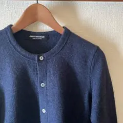 【値下げ中!】【美品】ジュンヤワタナベ ジャケットカーディガン ネイビー リボン