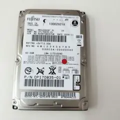 86　2.5インチHDD PATA 60GB fujitu