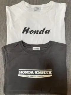 【Spick &Span】Honda Tシャツ 2枚セット ホワイト グレー
