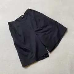 ellesse ショートパンツ ブラック 無地 ポリエステル L キュロット