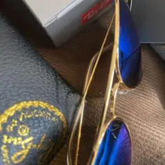 美品Ray-Banレイバン サングラス キャラバン RB3025 メンズUDX
