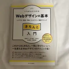 いちばんよくわかるWebデザインの基本きちんと入門 レイアウト/配色/写真/タ…のサムネイル