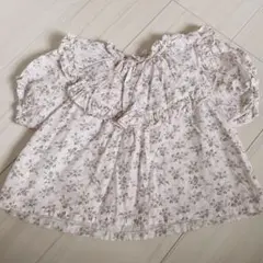 【新品未使用】Bebe Holic フリル花柄トップス L