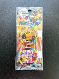 ゼンカイジャー　仮面ライダー　クリップ　缶バッジ　2個セット 2021年製
