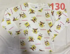 スポンジボブ　長袖　Tシャツ　130