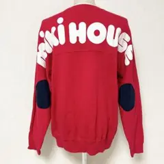 mikihouse ミキハウス バックロゴ トレーナー 大人用 スウェット 長袖