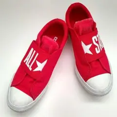 CONVERSE オールスター スリッポン 22.5 レッド ゴアスリップ