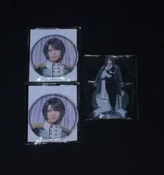 刀ミュ 十周年 アクスタ 缶バッジ 松井江