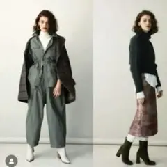 Ungrid アングリッド　ミリタリー ジャケット　カーゴパンツ　セットアップ