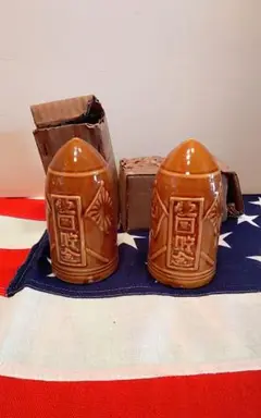 日本軍　愛国爆弾型貯金箱