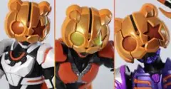 【新品】フィギュアーツ用仮面ライダーパンクジャック用改造複眼セット黄色・オレンジ