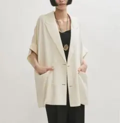 【新品】ADAM ET ROPÉ FEMME ショートスリーブシャツジャケット