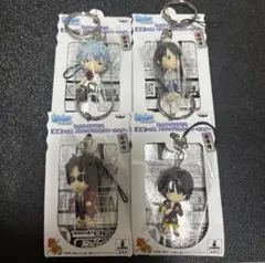 きゅんキャラアクセント 銀魂 ストラップキーホルダー 4個セット