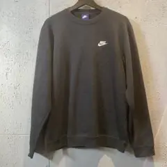 M-378 ナイキ　NIKE トレーナー　サイズXL 古着　黒