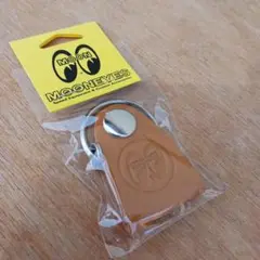 ムーンアイズ レザー キーキャップ(ブラウン)