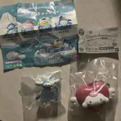 シナモン　ガチャガチャ　2点セット
