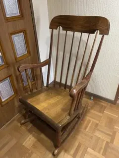 木製ロッキングチェア (札幌市引き取り限定)