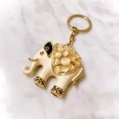 ゾウ　象　キーホルダー　キーチャーム
