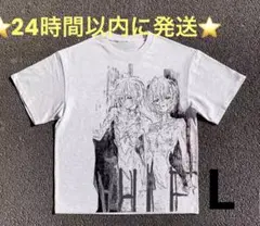 エヴァンゲリオン　綾波レイ　アニメT ホワイト　Lサイズ