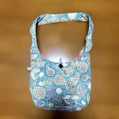 布バッグ　花柄