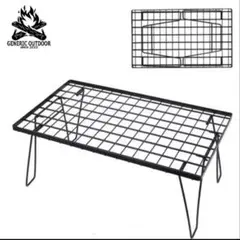 GENERIC OUTDOOR マットブラック フィールドラック アイアンラック