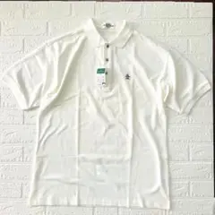 新品《munsingwear》マンシング　ホワイトポロシャツ半袖