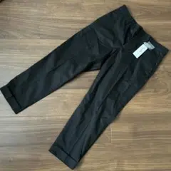 新品　タグ付き　GLOBAL WORK クリーンアンクルチノ　 L ブラック
