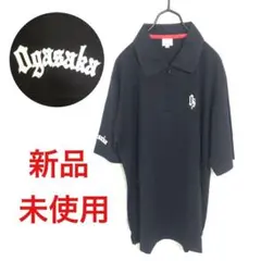 【新品未使用】OGASAKA オガサカ　ポロシャツ　黒　ブラック