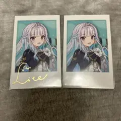 【2枚セット】にじさんじ リゼ 5周年 チェキ サイン ノーマル