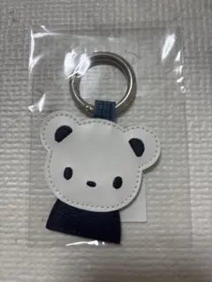 【新品未開封】ファミリア ネームホルダー ネームタグ ネイビー　ファミちゃん