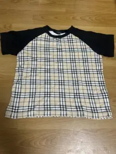 バーバリー　BURBERRY チェック柄 半袖トップス 130A