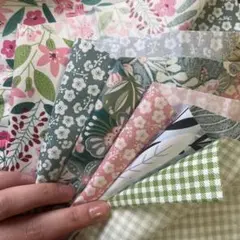 ★20%オフ はぎれ 手芸用 布 6枚セット
