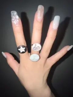 ハンドメイド リング セット ウィッシュコア フェアリーグランジ 森ガール