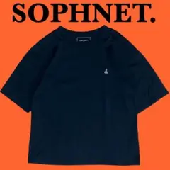 SOPNET. ソフネット スコーピオン刺繍 SCORPION Tシャツ M