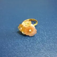 【送料込】ファッションリング　未使用　フリーサイズ