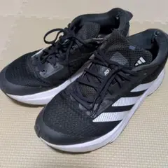 25.0cm adidas ADIZERO SL ブラック/ホワイト 男女兼用