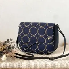 ⚮̈ミナペルホネン tambourine いっぱいポッケのフラップポシェット