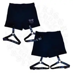 KRYclothing ハーネスガーター付ショートパンツ