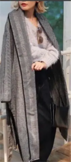 トゥデイフル ヘリボーンガウンコート